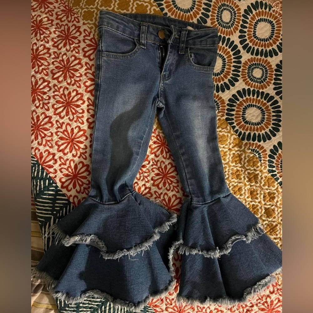 Toddler Bell Bottom Jeans ; size 2T/3T